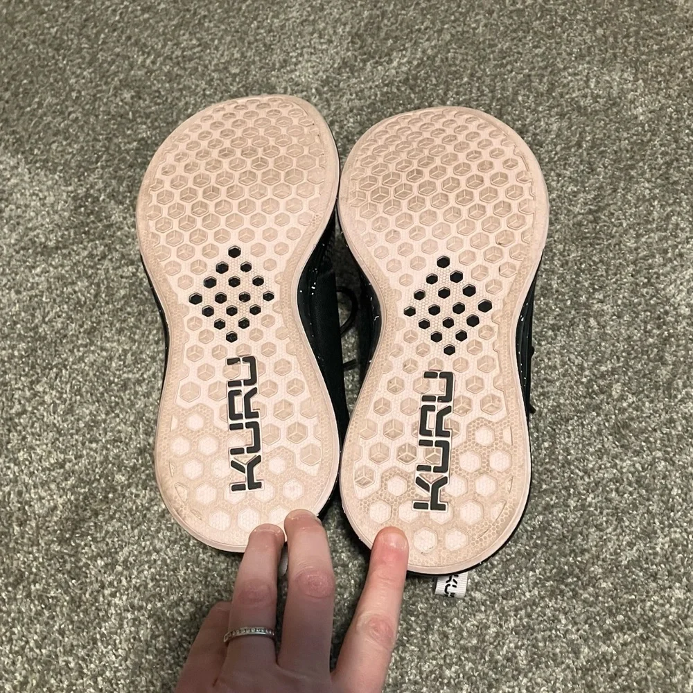 Kuru Atom Black and Pink Athletic Sneakers - Picture 3 of 11